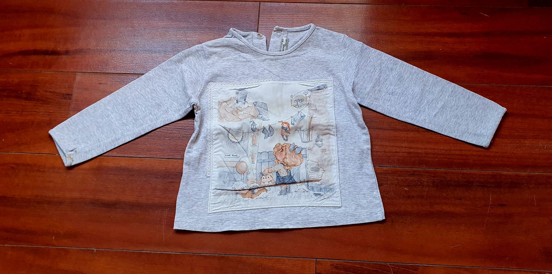 Sweatshirt Mayoral + Calças Benetton 18-24 meses