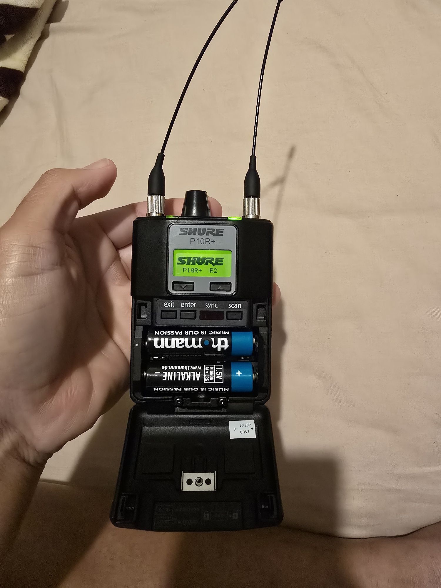 Receptor Shure P10R+