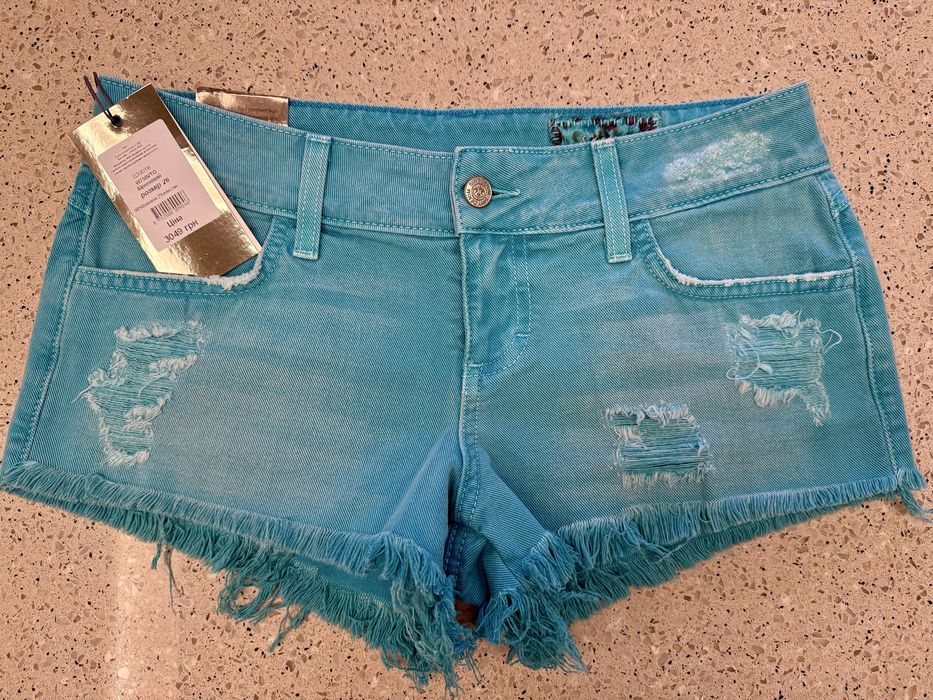 Жіночі бірюзові джинсові шорти SiWY (USA), нові