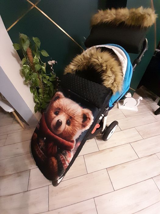 Śpiworek i Mufka wodoodporny materiał