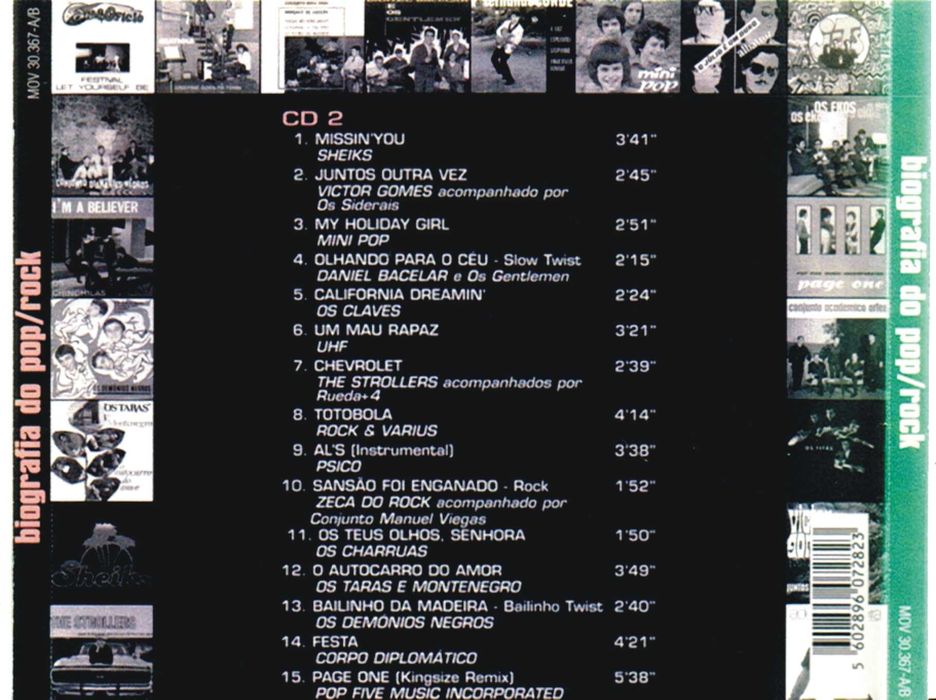 Biografia Do Pop/Rock Português - 1997 - CD 2