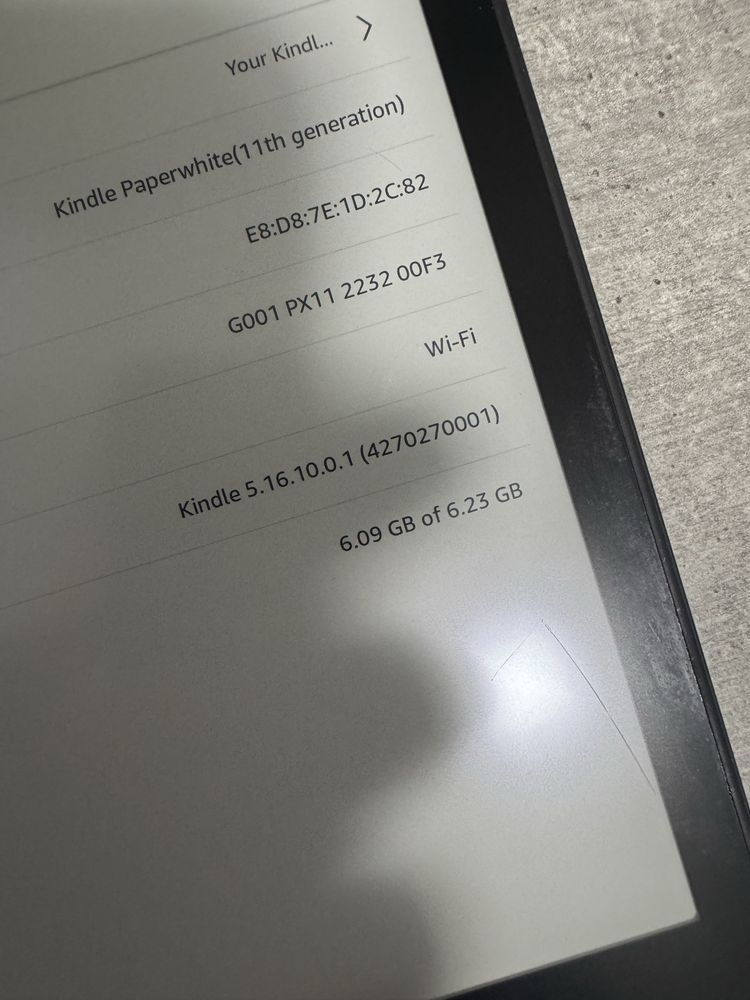 Kindle Paperwhite 2023. 7 дюймів. 11 покоління. Гарантія