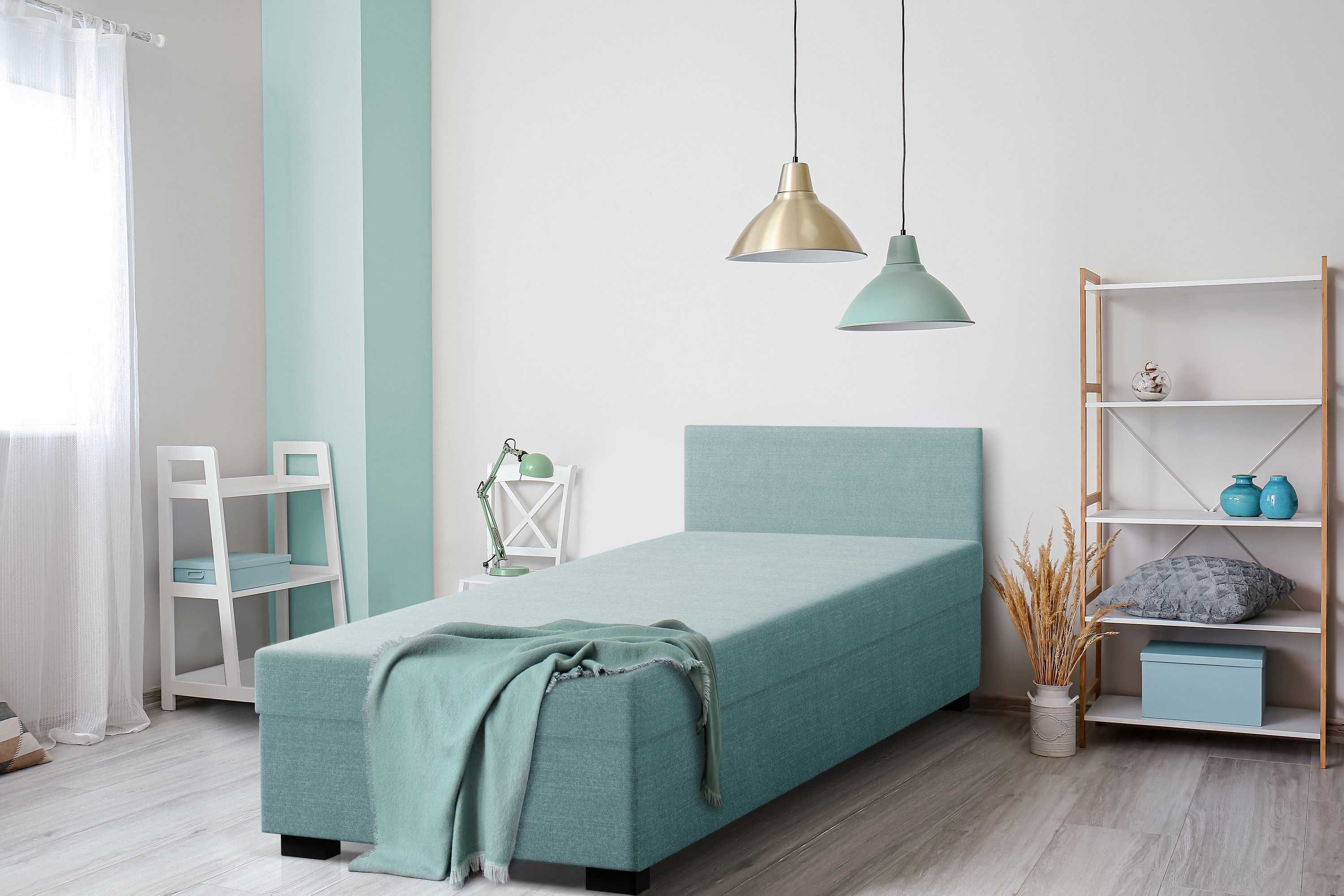 Tapczan jednoosobowy Eko łóżko hotelowe sofa kanapa SOLIDNE WYTRZYMAŁE