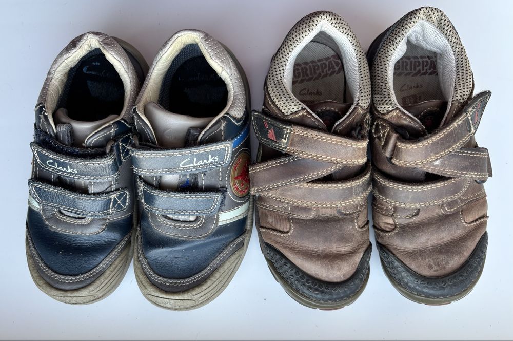 Шкіряні кросівки Clarks 26 розмір