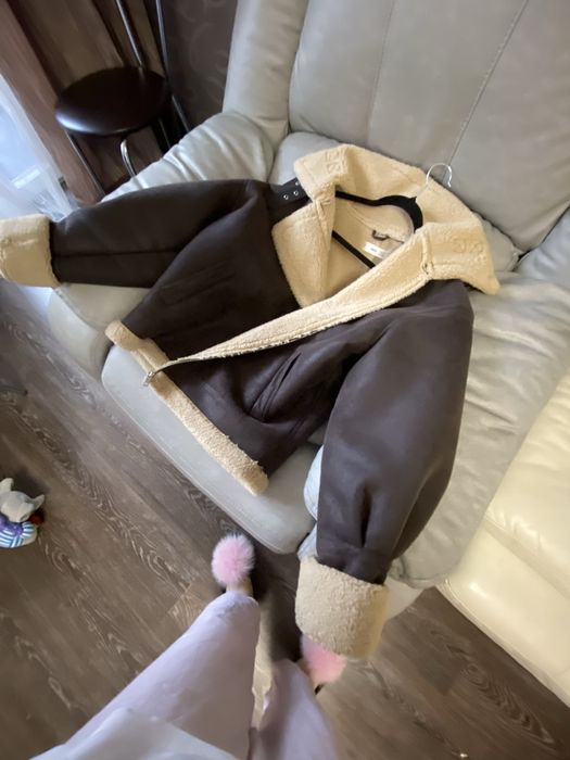 Дубленка MANGO б/у в идеальном состоянии