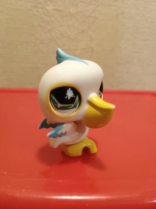 LPS #797 Littlest pet shop pelikan ptak biały pelican tanio