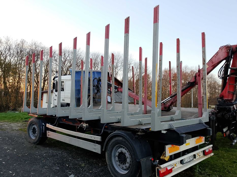 Man 6x4 do drewna, do lasu.