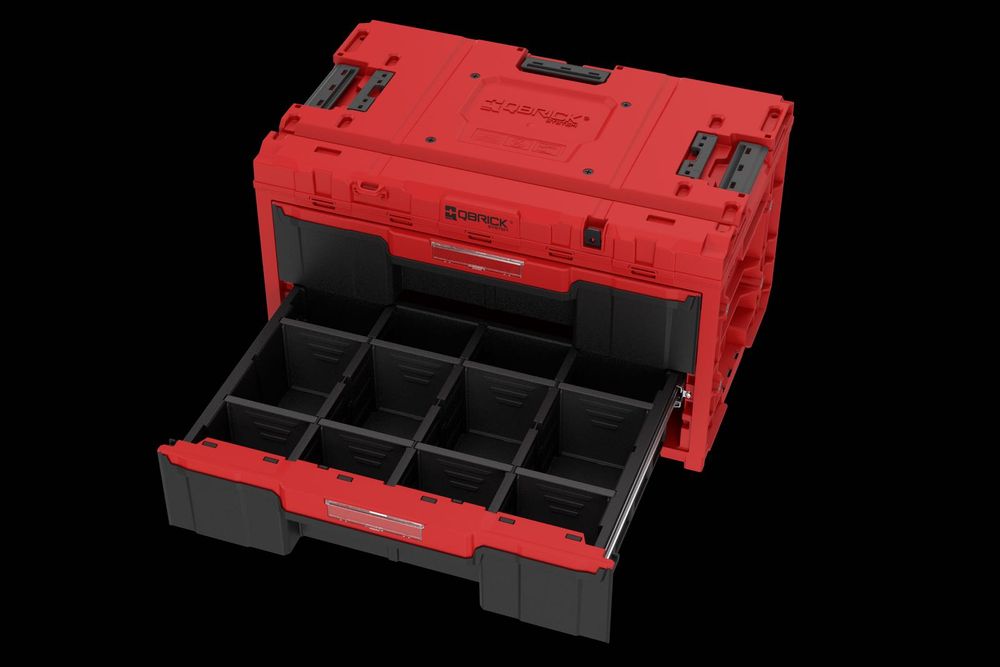 Skrzynka narzędziowa QBRICK One Drawer 2 Toolbox 2.0 Red Ultra HD nowa