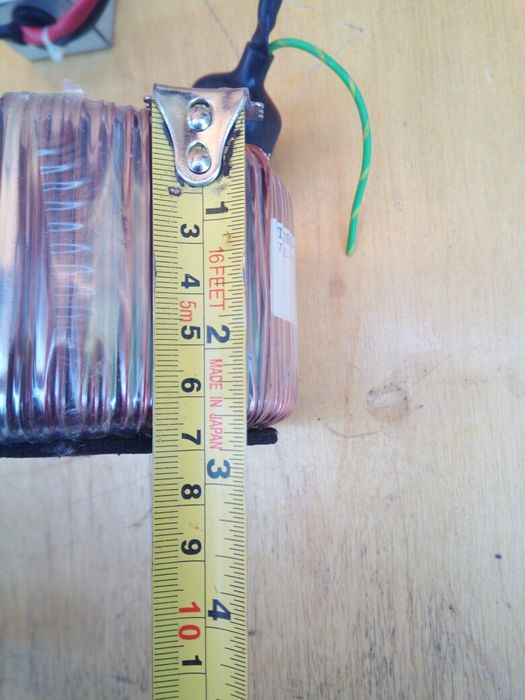 Тор з аудіоапаратури TT1011-113D Силові виводи: 36,6В (18,2В+18,2В)