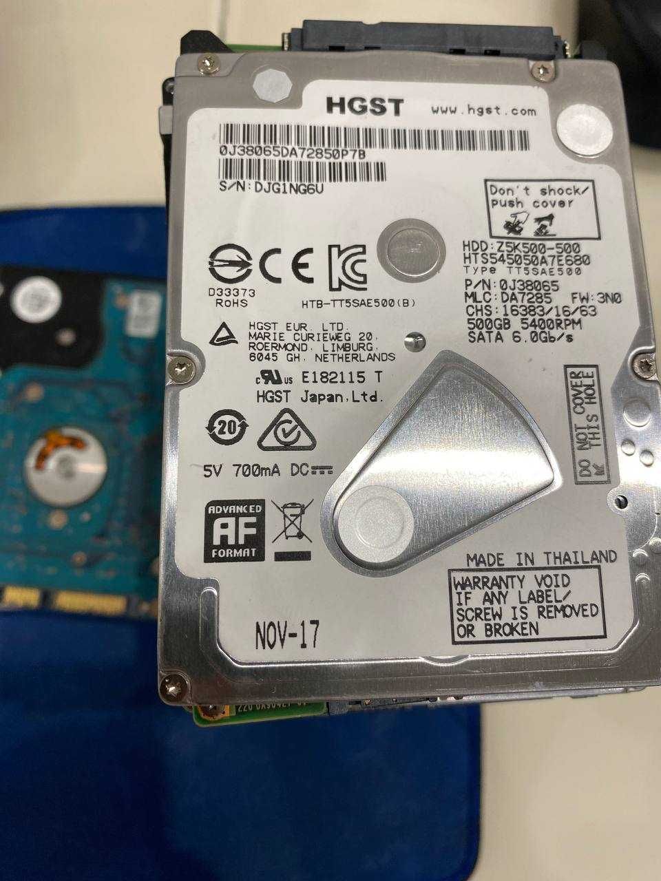 Жесткий диск HDD 2.5 / 320 гб. и 500 гб.