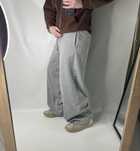 Широкі сірі спортивки Baggy Sweatpants штани широкие серые беггі