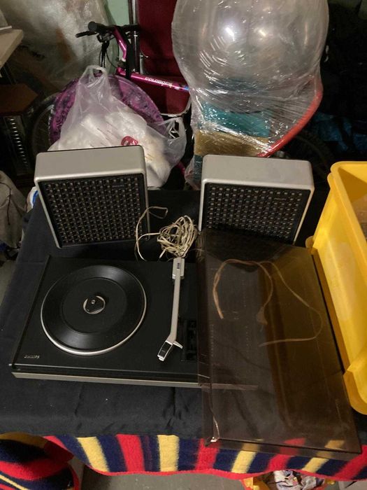 Gira discos PHILIPS vintage