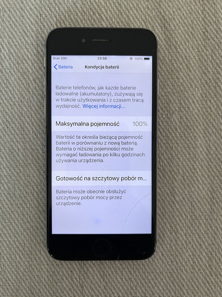 iPhone 6 z nową baterią