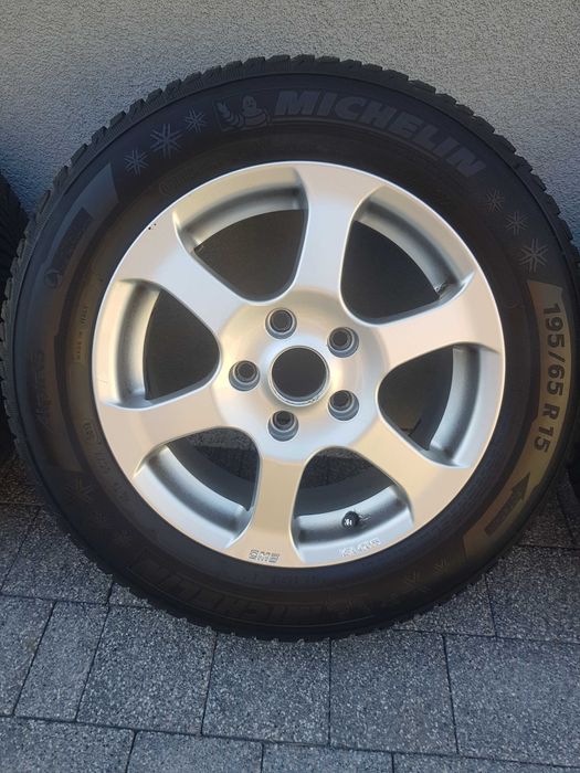 Felgi CMS KBA 47003+opony zimowe Michelin 195/65 R15