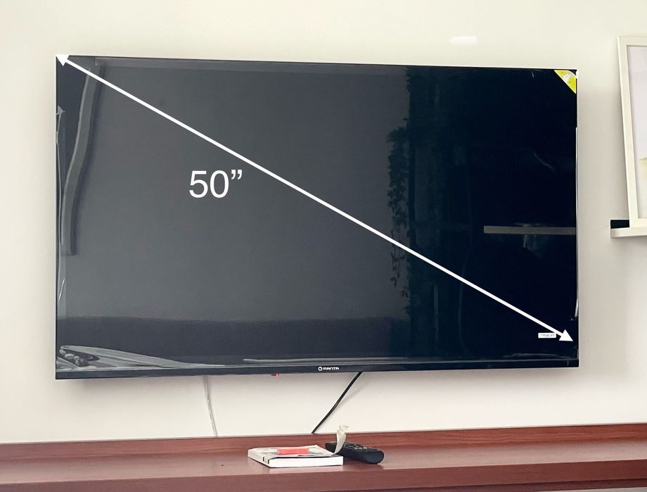 Telewizor 50” MANTA 50LUA123E, nówka plus szyna mocująca na ścianę.