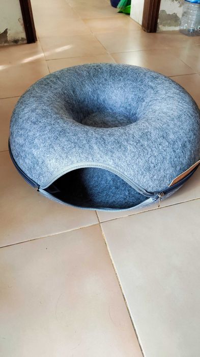 Cama/Túnel 2 em 1 para Gato