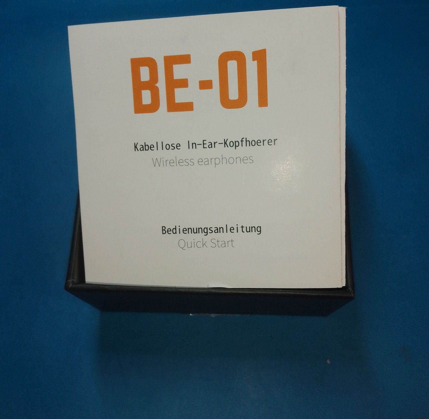 BE-01 Bezprzewodowe słuchawki Bluetooth 5.0 z mikrofonem