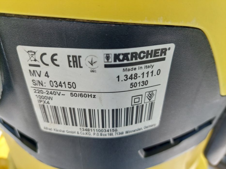 Odkurzacz piorący karcher mv4