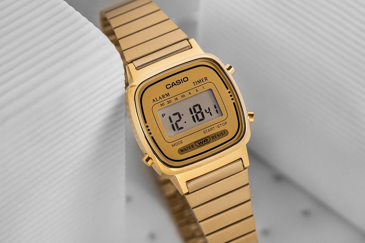 zegarek damski casio la670wga-9df + box