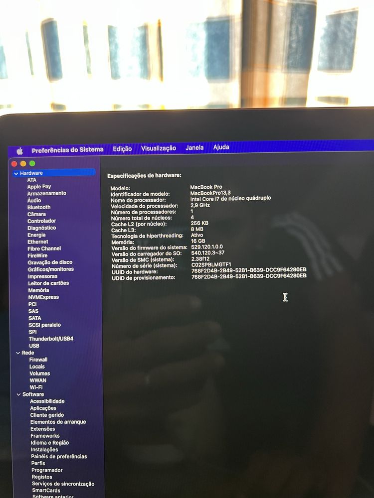 Macbook Pro (15”, 2017) Touch Bar