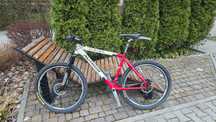 Rower Author Vision 26" rama 19", Marzocchi 44, SHIMANO Deore LX/XT