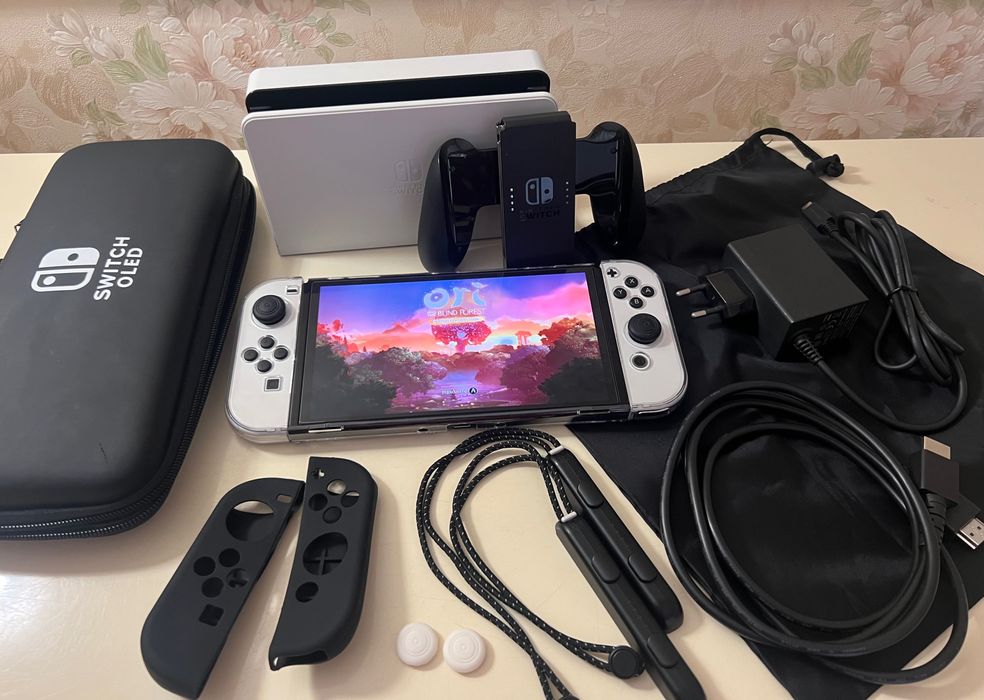 Nintendo switch oled + 2 ТБ карта пам’яті