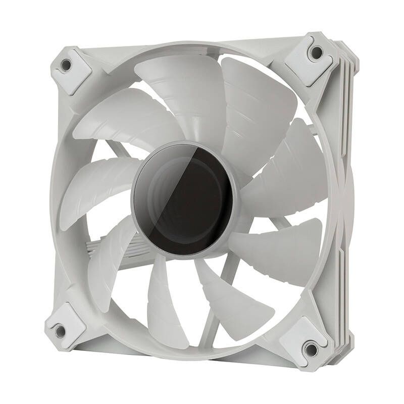 Wentylatory Darkflash Inf8 3X120 Rgb Pwm Ciche Chłodzenie Pc Białe