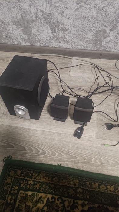 Колонки и СПб буфер 40 ватт