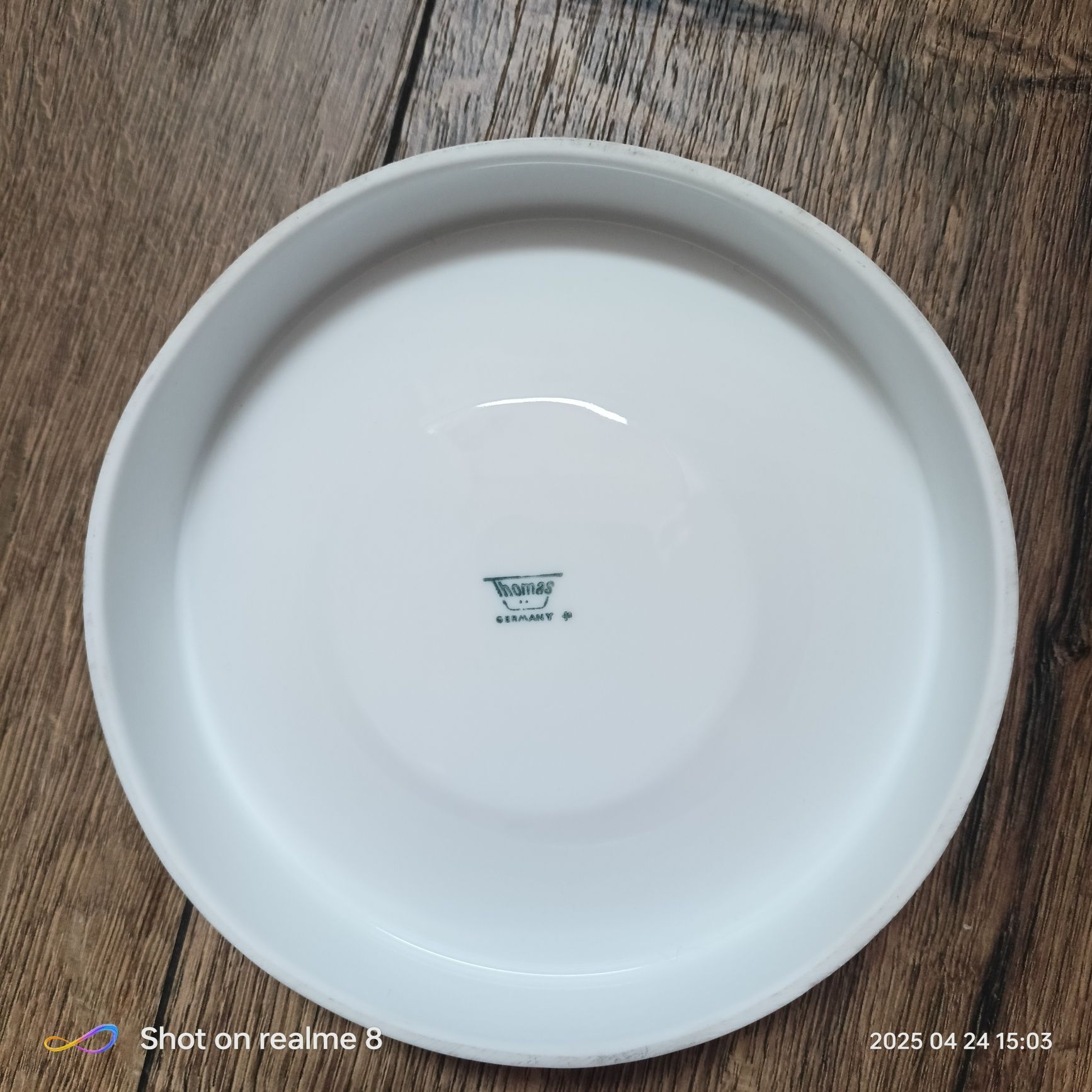 Popielniczka porcelanowa Thomas Germany – edycja z lat 80. dla statków