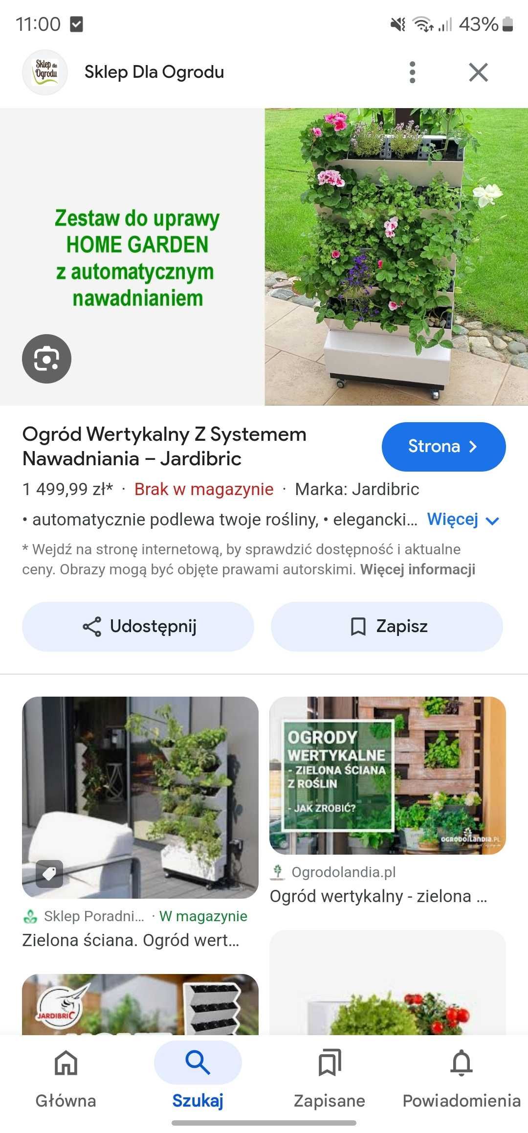 Zestaw do uprawy roslin