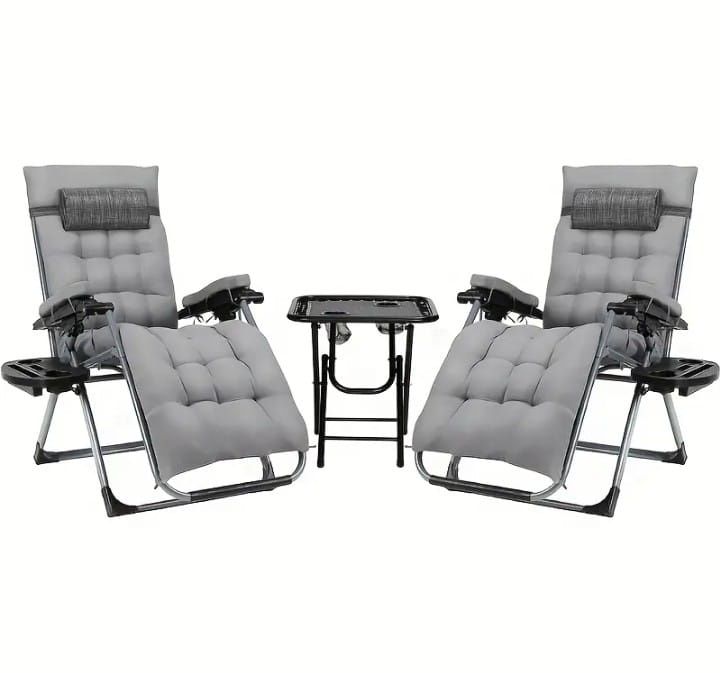 Leżaki + stolik na kawe