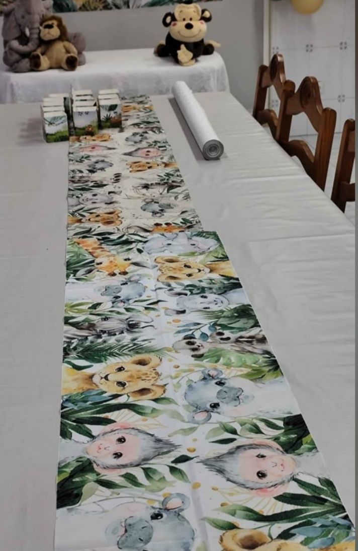Artigos para festa temática (animais da selva)