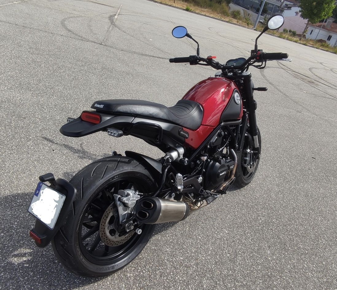 Benelli leoncino 500 - linda, como nova e sem nada a fazer
