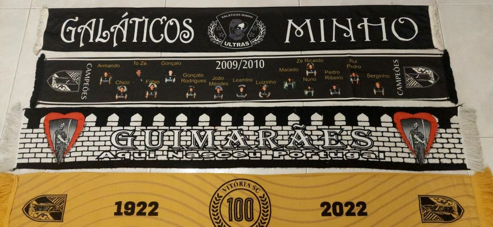 6 cachecois do vitoria de Guimaraes