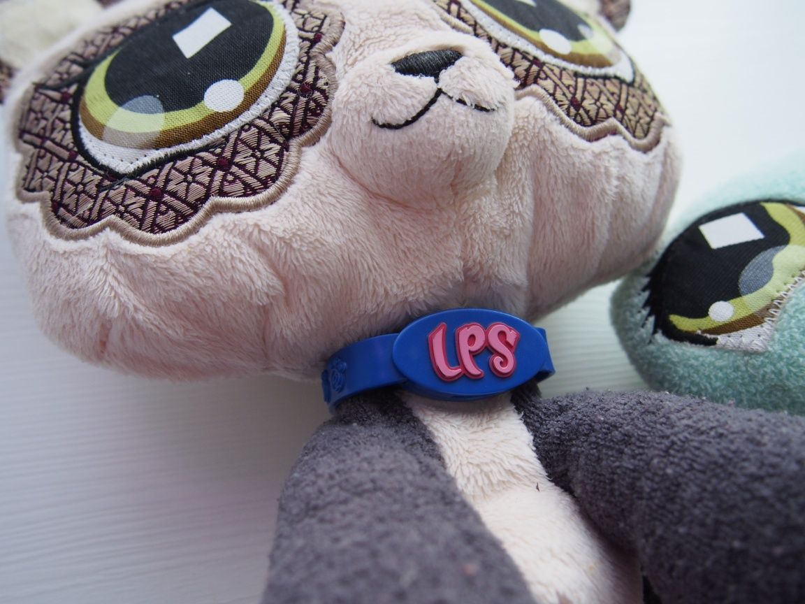 Pluszaki misie Littlest Pet Shop komplet Panda Żółw