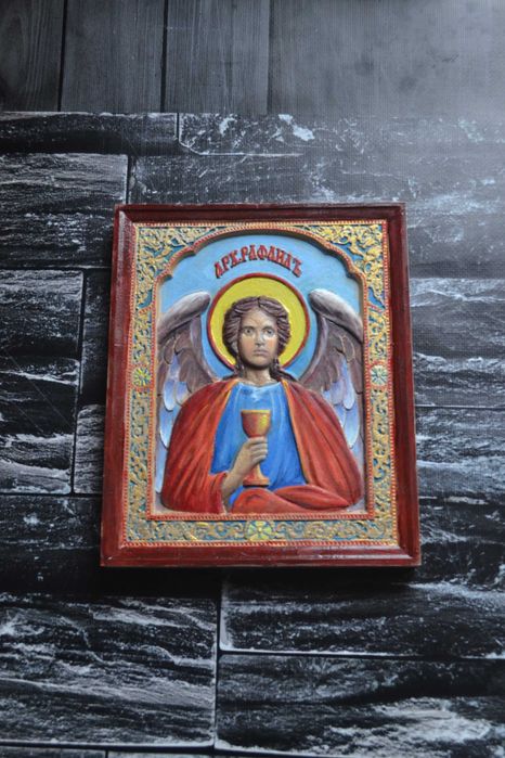 Икона Архангел Рафаил покровитель страждующих и врачей