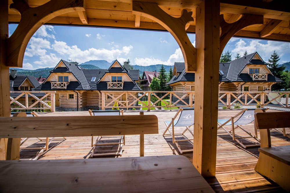 Domki z  bali Zakopane z balią na wyłączność
