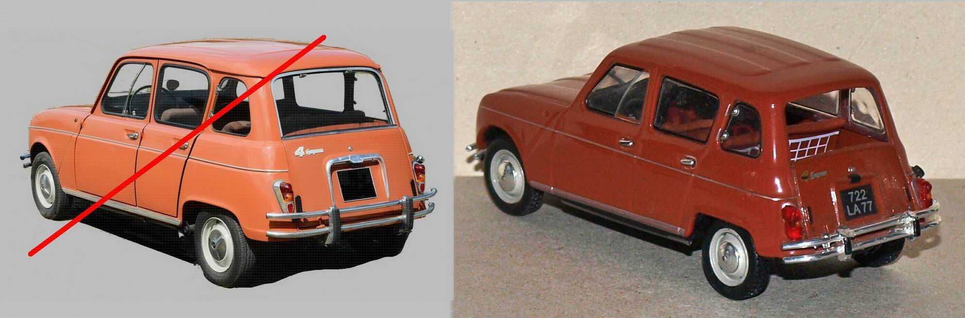 Renault 4 Super Universal Hobbies model samochodu 1/43