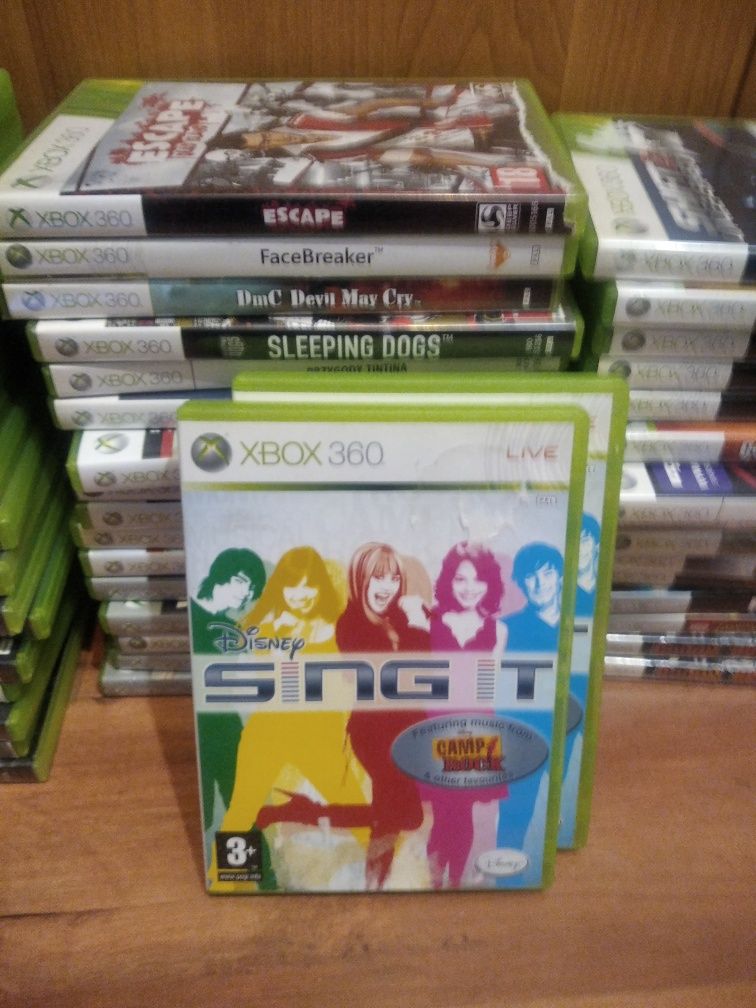 Xbox360 disney sing it na mikrofon