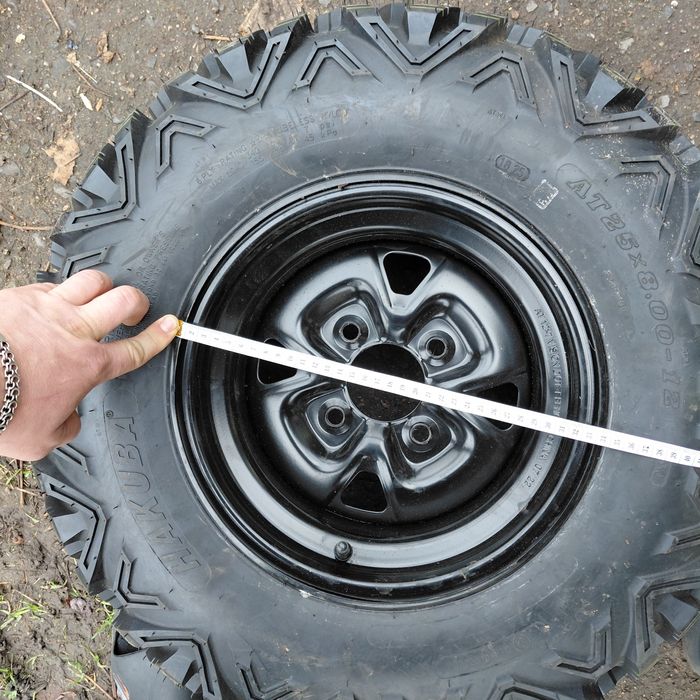 Диски з гумою на квадроцикл