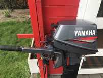 Silnik Yamaha 2t z rozrusznikiem,6KM stan BDB linia paliwowa.