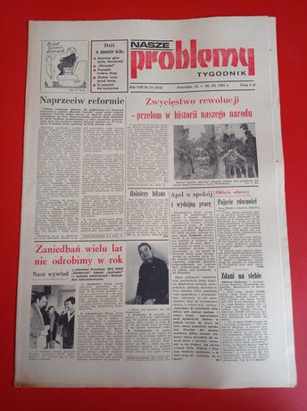 Nasze problemy, Jastrzębie, nr 31, 13-26 listopada 1981
