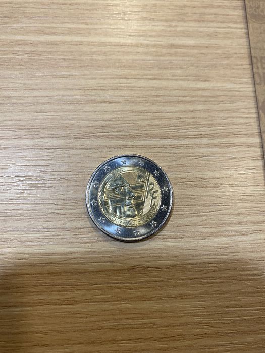 moeda 2€ Jacques Chirac