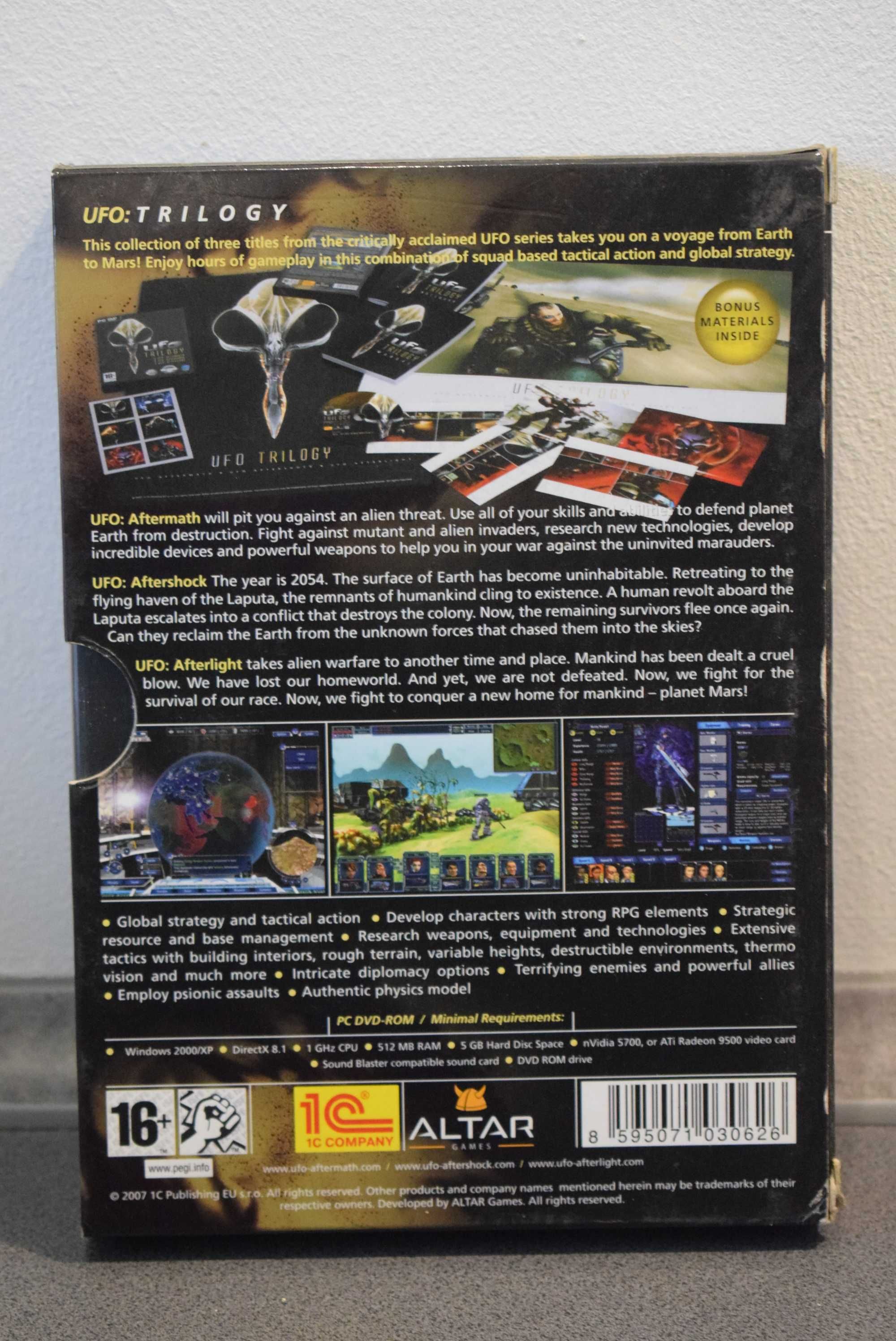 Ufo Trilogy PC CD-Rom