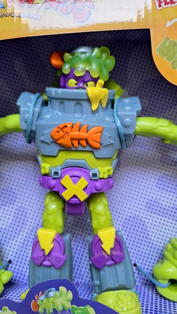 NOWA Figurka SuperThings TRASHER Superbot Power Arms Robot Super Zings