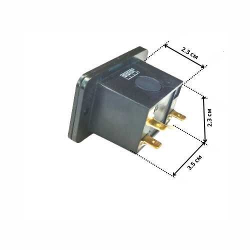 Wodoodporny wskaźnik pojemności akumulatora 12 V-72 V