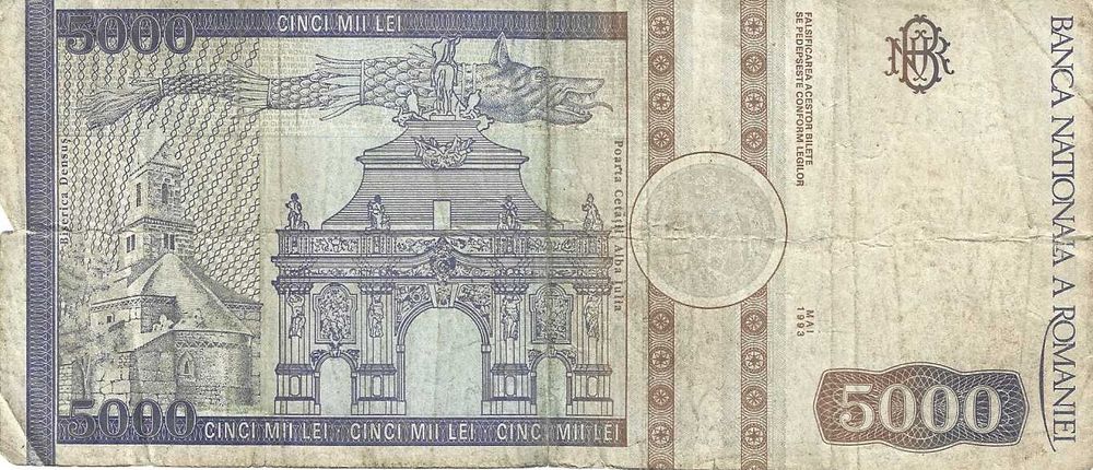 Notas antigas - Roménia