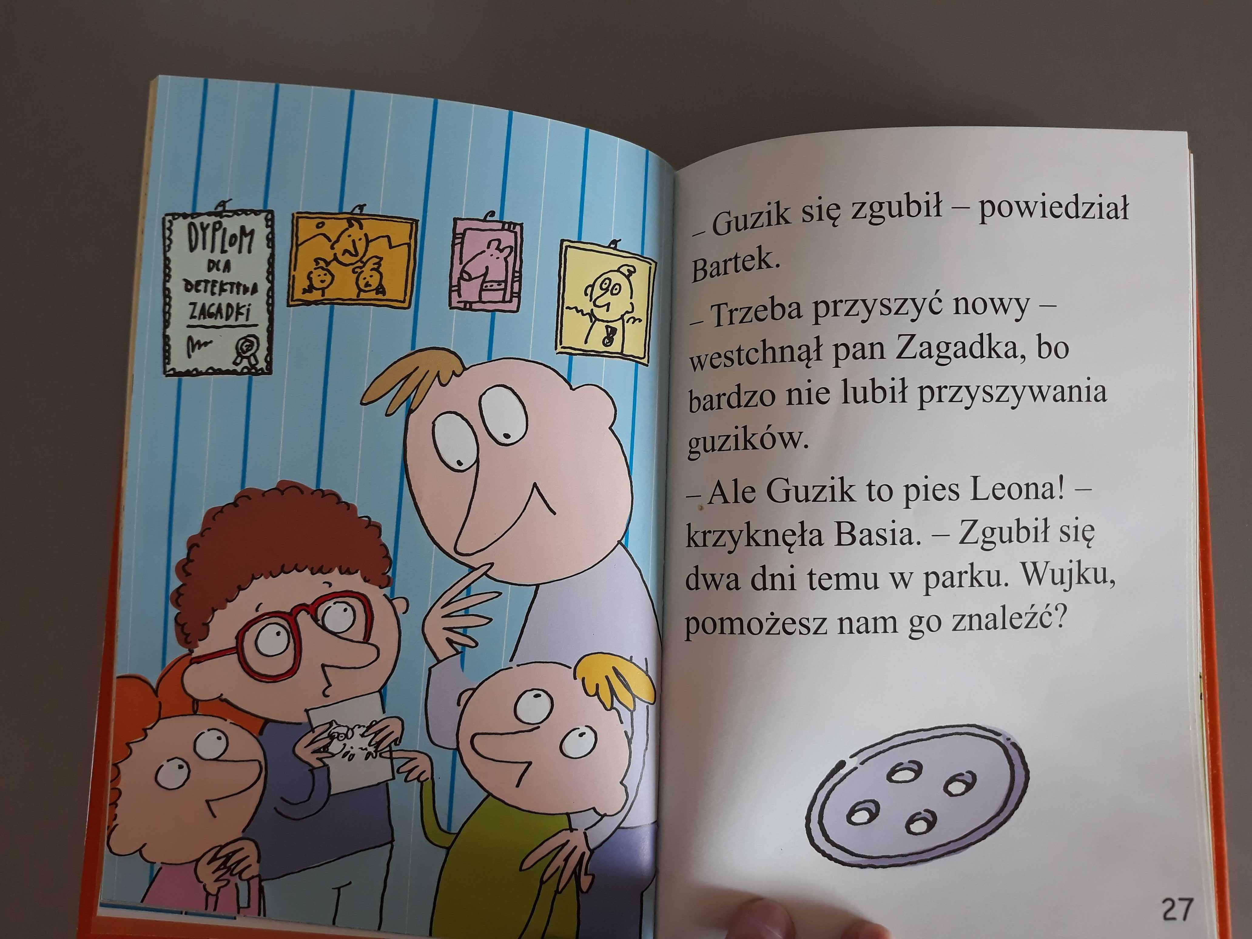 Detektyw zagadka Niezwykły wynalazek pana Rozumka książka dla dzieci