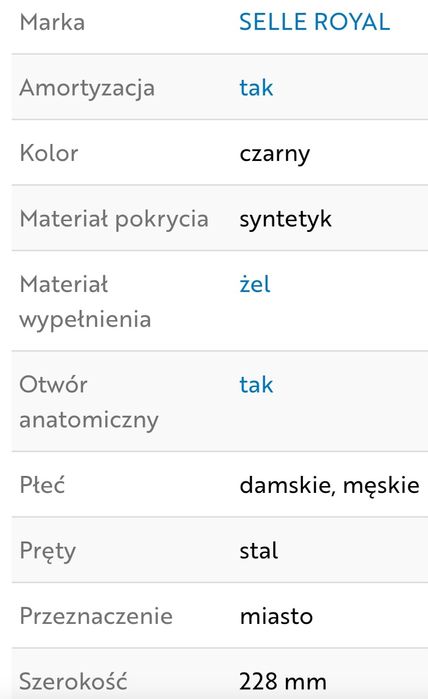 Siodełko Selle Royal Float Relaxed