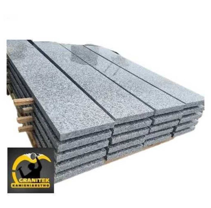 Parapety granitowe/ płytki/ schody/ stopnie/ palisady granitowe